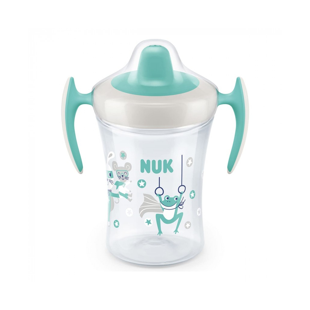 Поїльник-непроливайка Nuk Evolution Trainer Friends 230 мл (3953131) - изображение 1