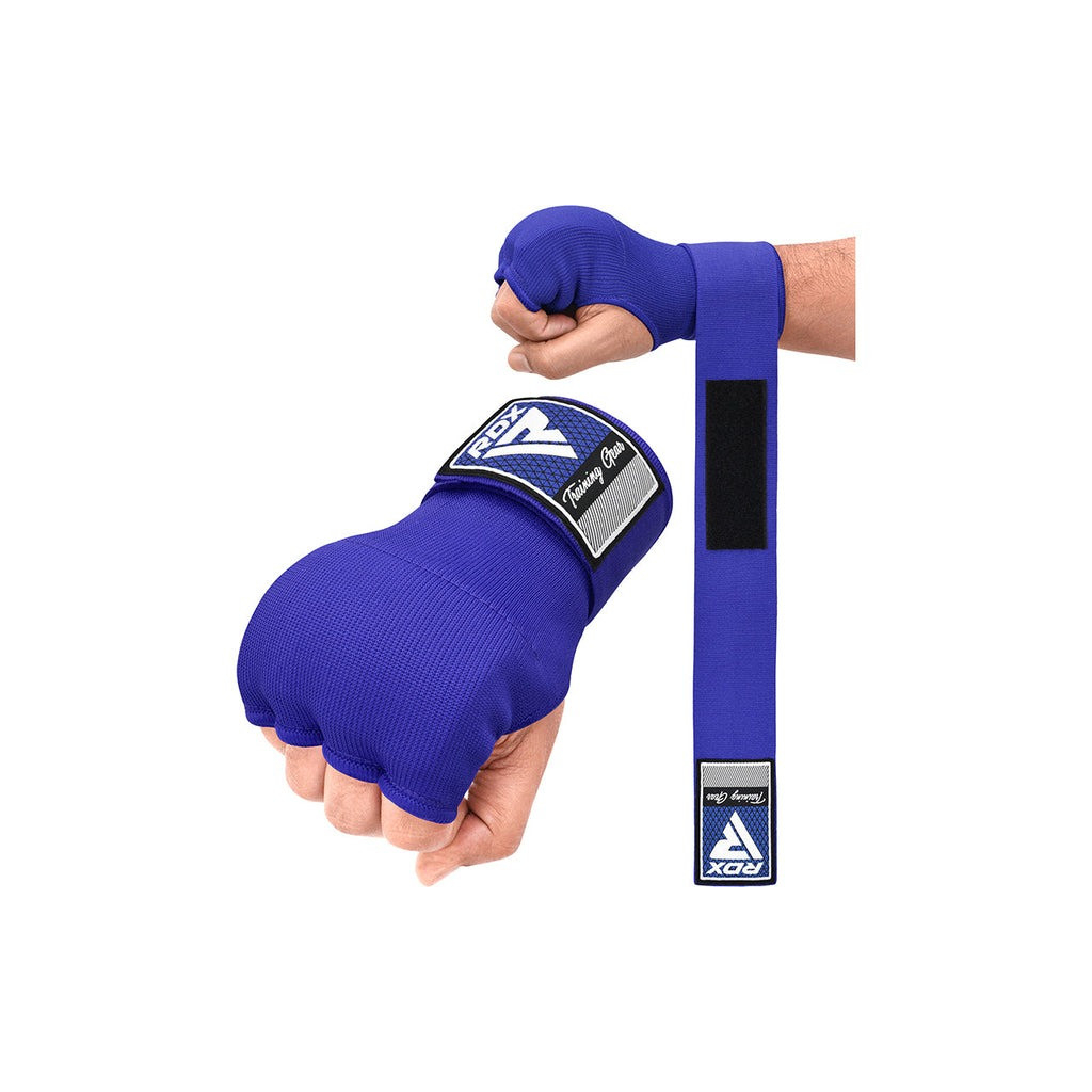 Бинти-рукавиці RDX IS2 Inner Straps Blue S (HYP-IS2U-S) - зображення 1