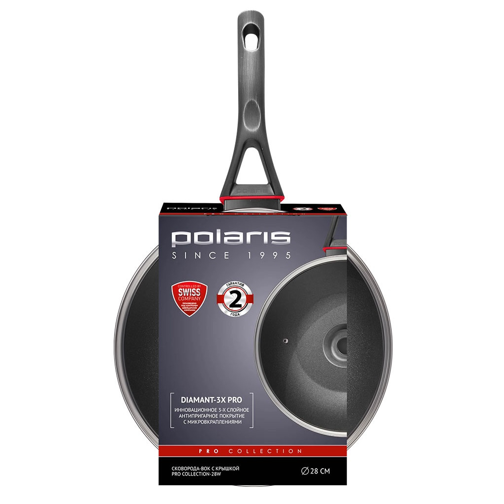 Сковорода Polaris PRO Collection WOK 28 см (017177) - зображення 3