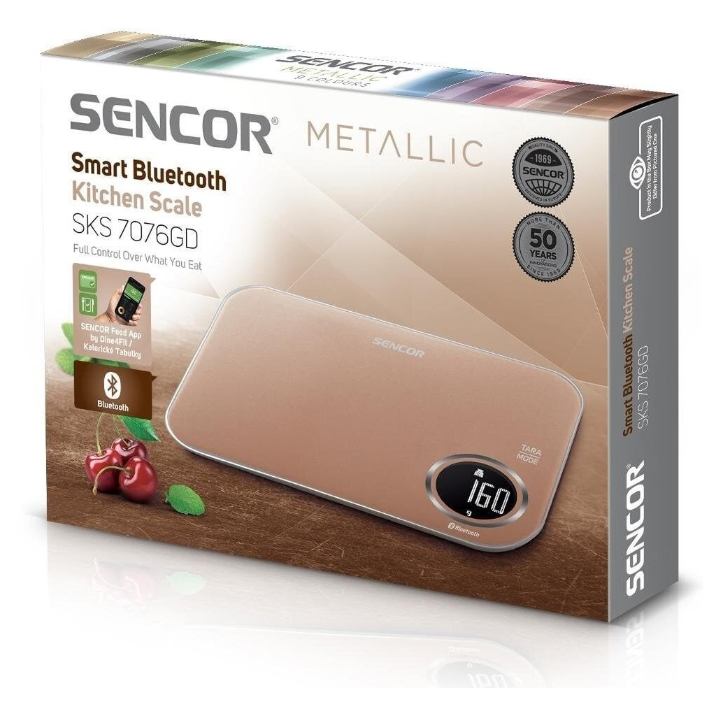 Ваги кухонні Sencor SKS7076GD - изображение 10