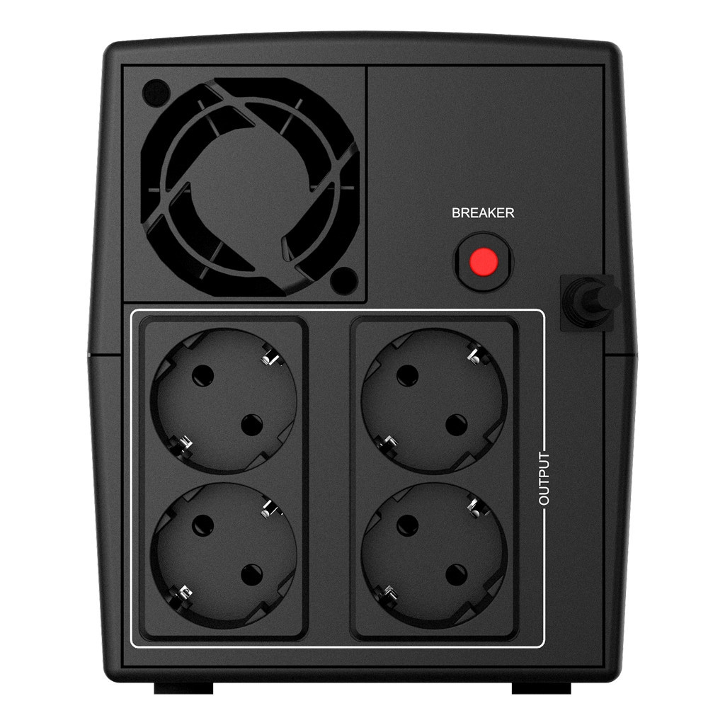 Пристрій безперебійного живлення nJoy KEEN 1000VA (UPLI-LI100KE-CG01B) - зображення 4