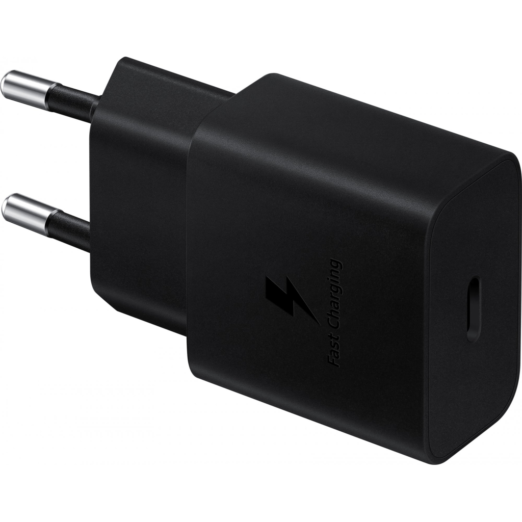 Зарядний пристрій Samsung 15W Power Adapter (w/o cable) Black (EP-T1510NBEGRU) - зображення 1
