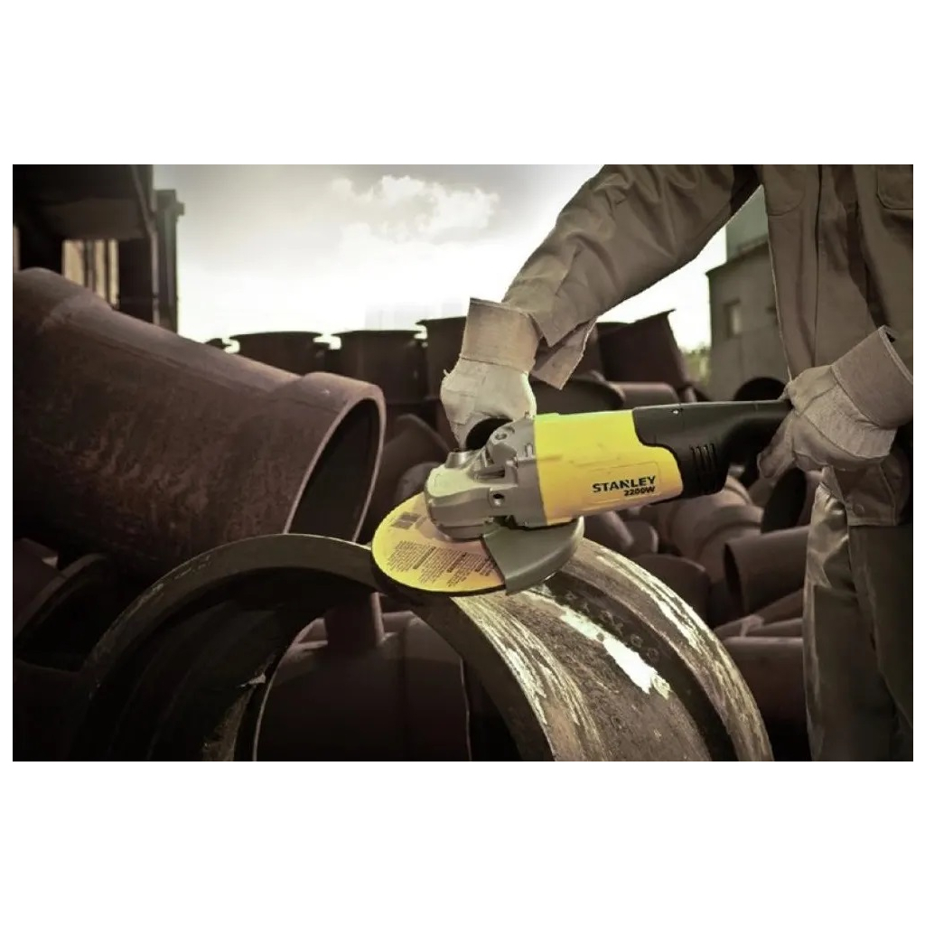 Шліфувальна машина Stanley 2200 Вт, 6500 об/хв, d=230 мм (SL229S) - зображення 3