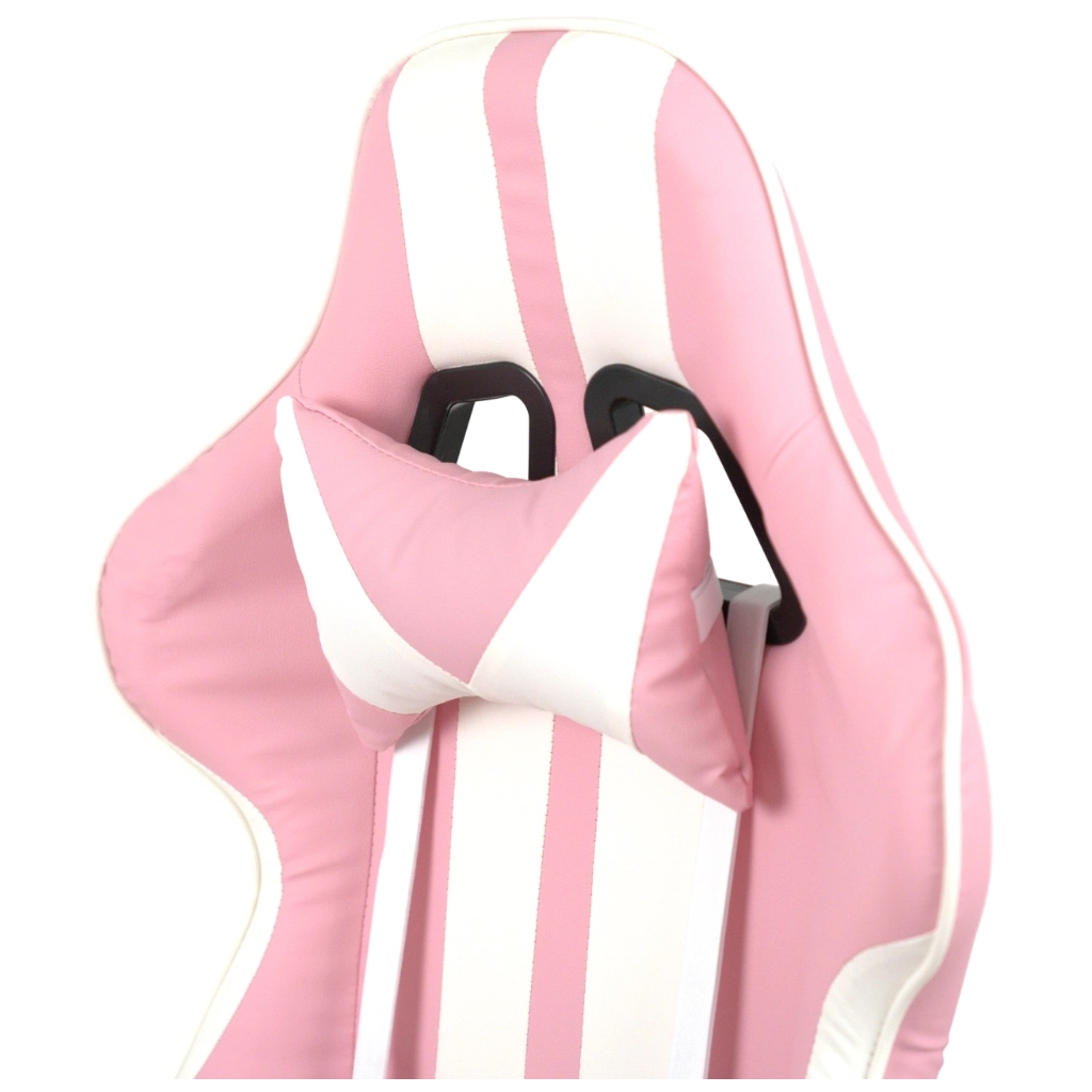 Крісло ігрове Аклас Стрік Light ANF Рожевий (PU-рожевий/білий) (00160345) - зображення 8