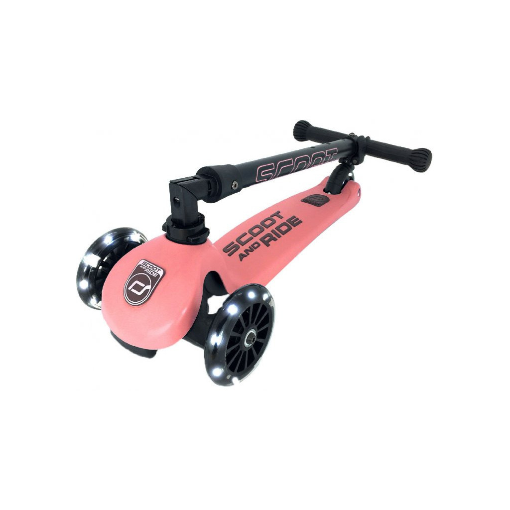 Самокат Scoot&Ride Highwaykick-3 Персиковий (SR-96357) - зображення 3