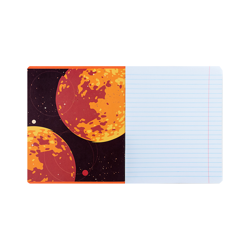 Зошит Kite NASA 12 аркушів, лінія (NS24-234) - изображение 4