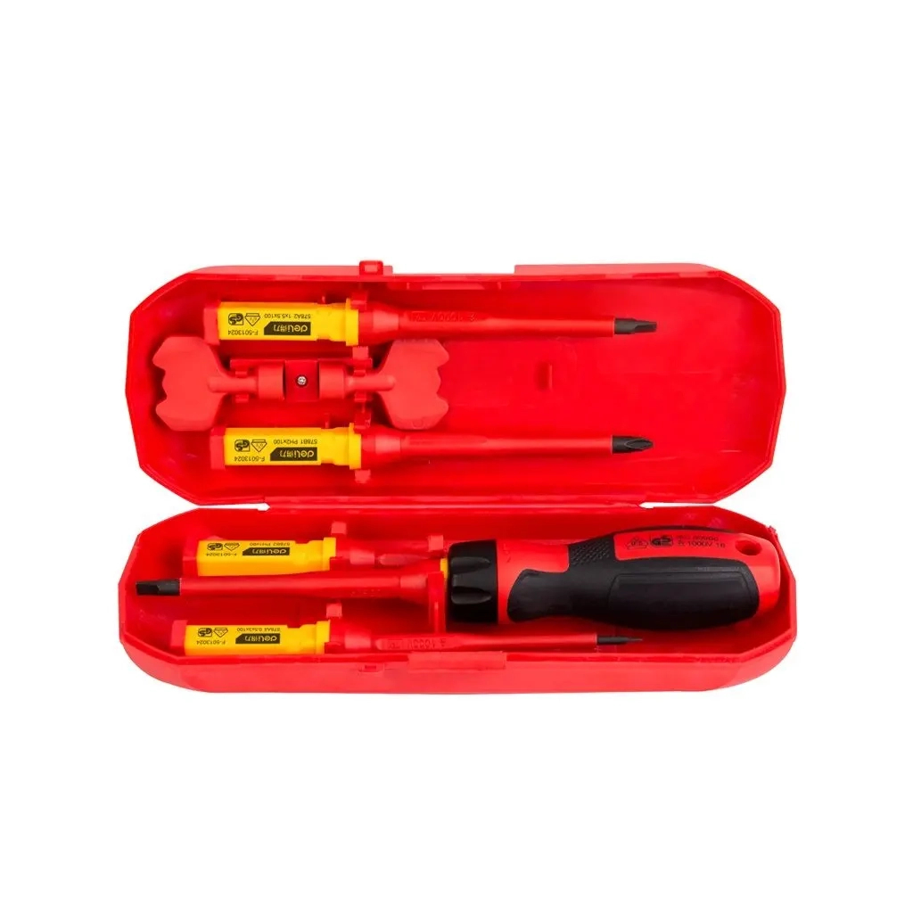 Набір викруток Deli 7 шт.VDE 1000V (DL510107) - зображення 1