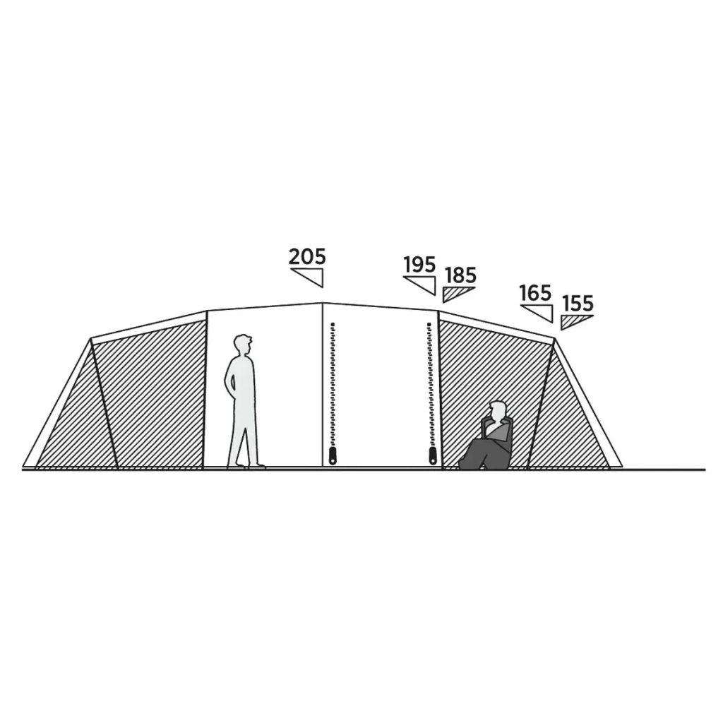 Намет Easy Camp Leka Twin 8 (120493) (931555) - зображення 7