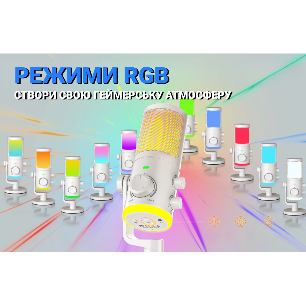 Мікрофон Fifine AM6W USB White (AM6W) - зображення 8