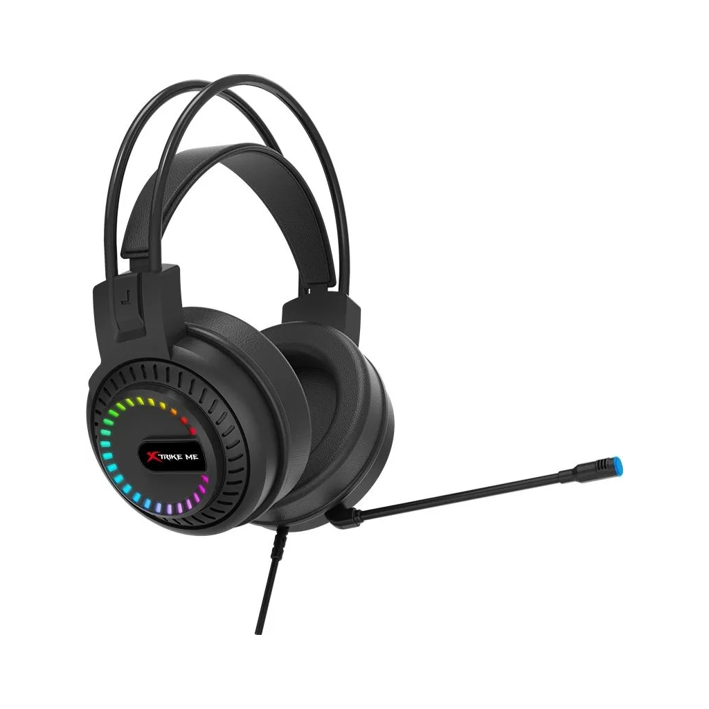 Навушники Xtrike ME HP-318 RGB Black (HP-318) - зображення 3