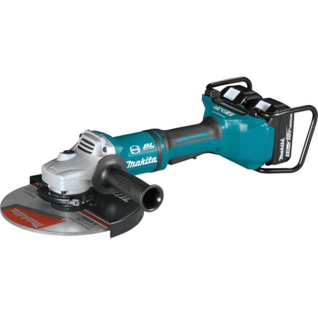 Шліфувальна машина Makita LXT, 18В + 5Аг х 2шт, DC18RD, 230мм (DGA900PT2) - изображение 1