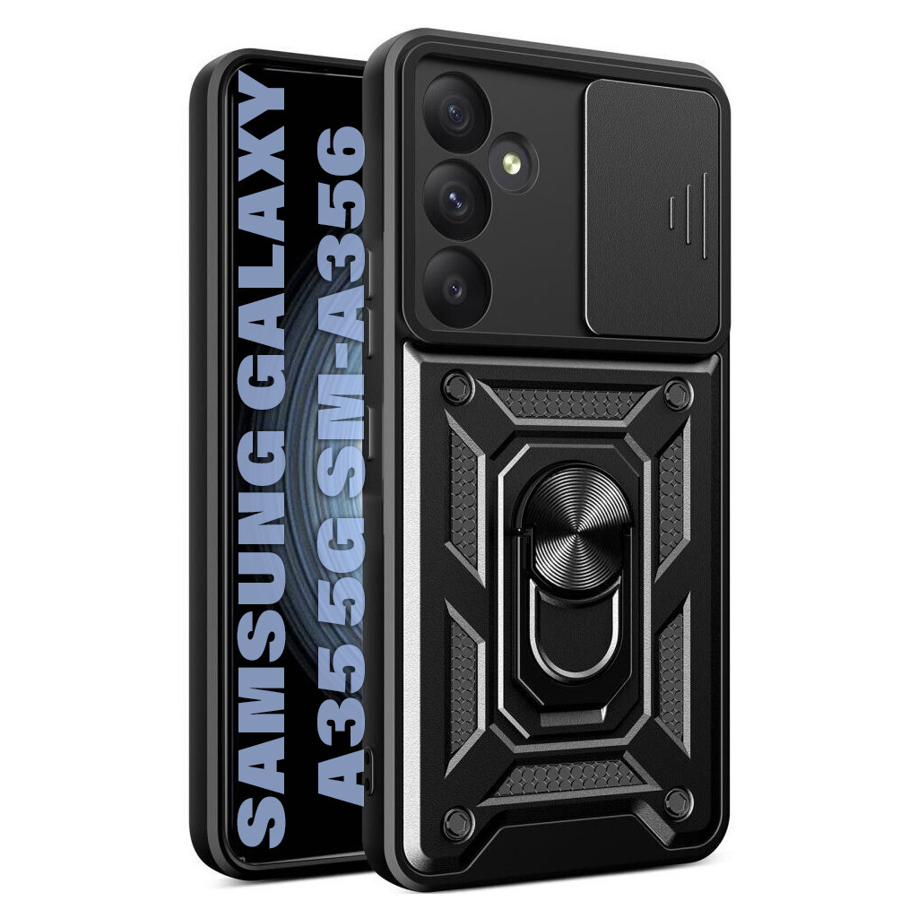 Чохол до мобільного телефона BeCover Military Samsung Galaxy A35 5G SM-A356 Black (711014) - зображення 1
