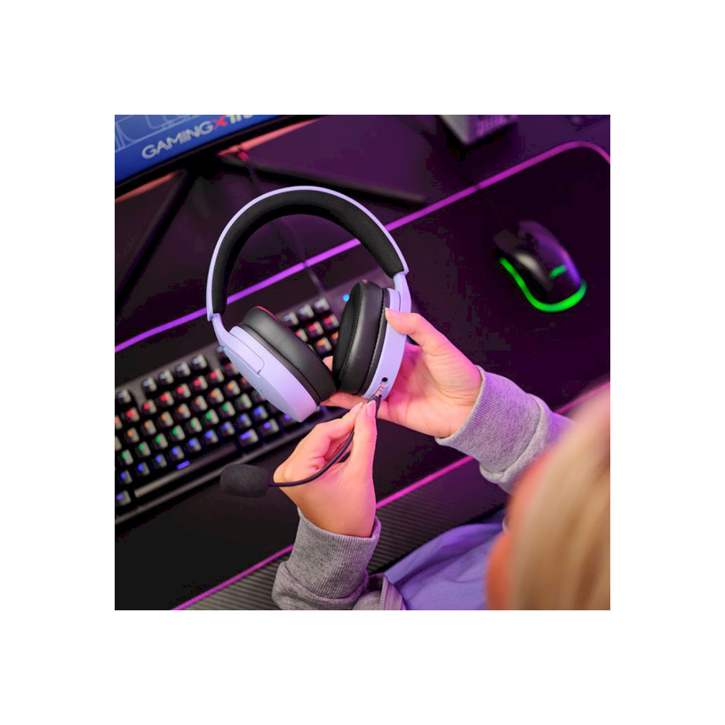 Навушники Trust GXT 490 Fayzo 7.1 USB-A Purple (25303) - зображення 9