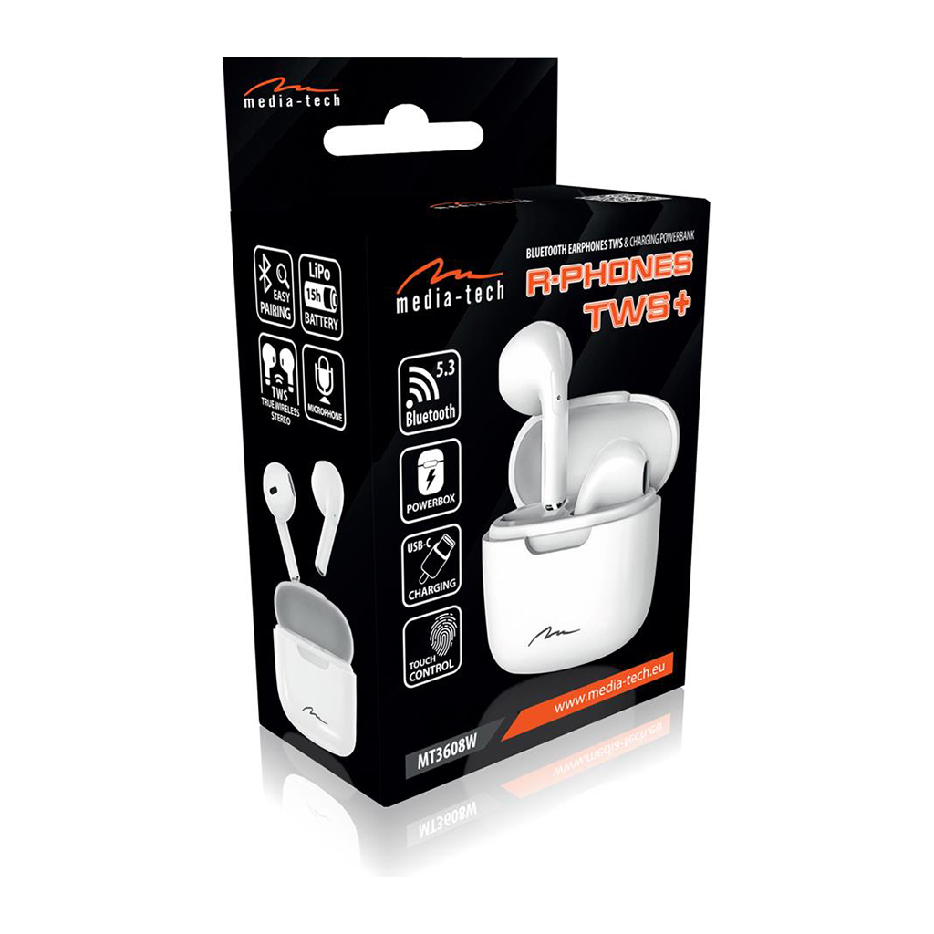 Навушники Media-Tech R-Phones White (MT3608W) - зображення 8