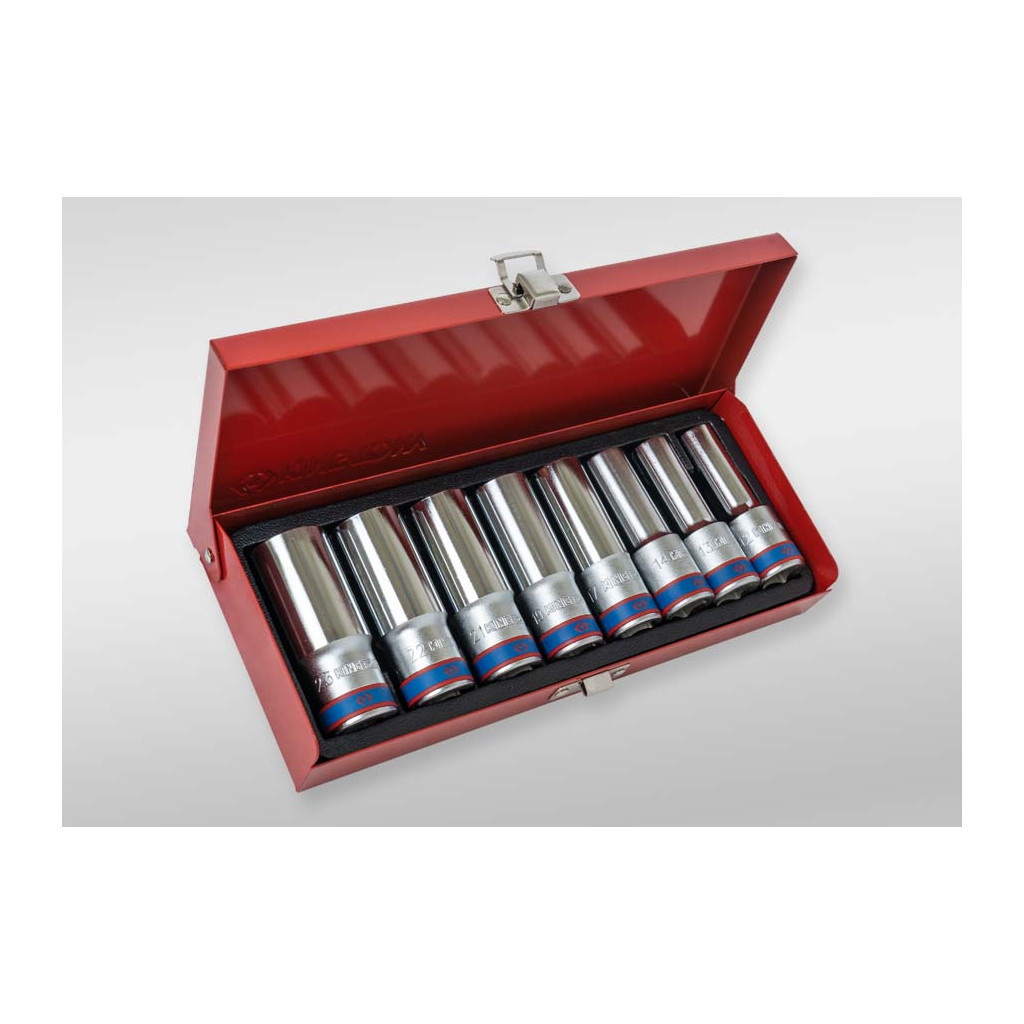 Набір головок KING TONY 1/2" 8 шт. (4208MR) - зображення 2