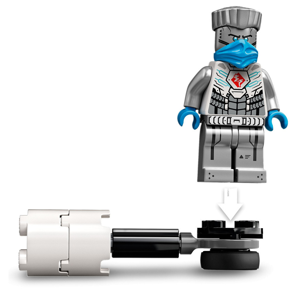 Конструктор LEGO Ninjago Грандіозна битва: Зейн проти Ніндроїда 57 деталей (71731) - зображення 4