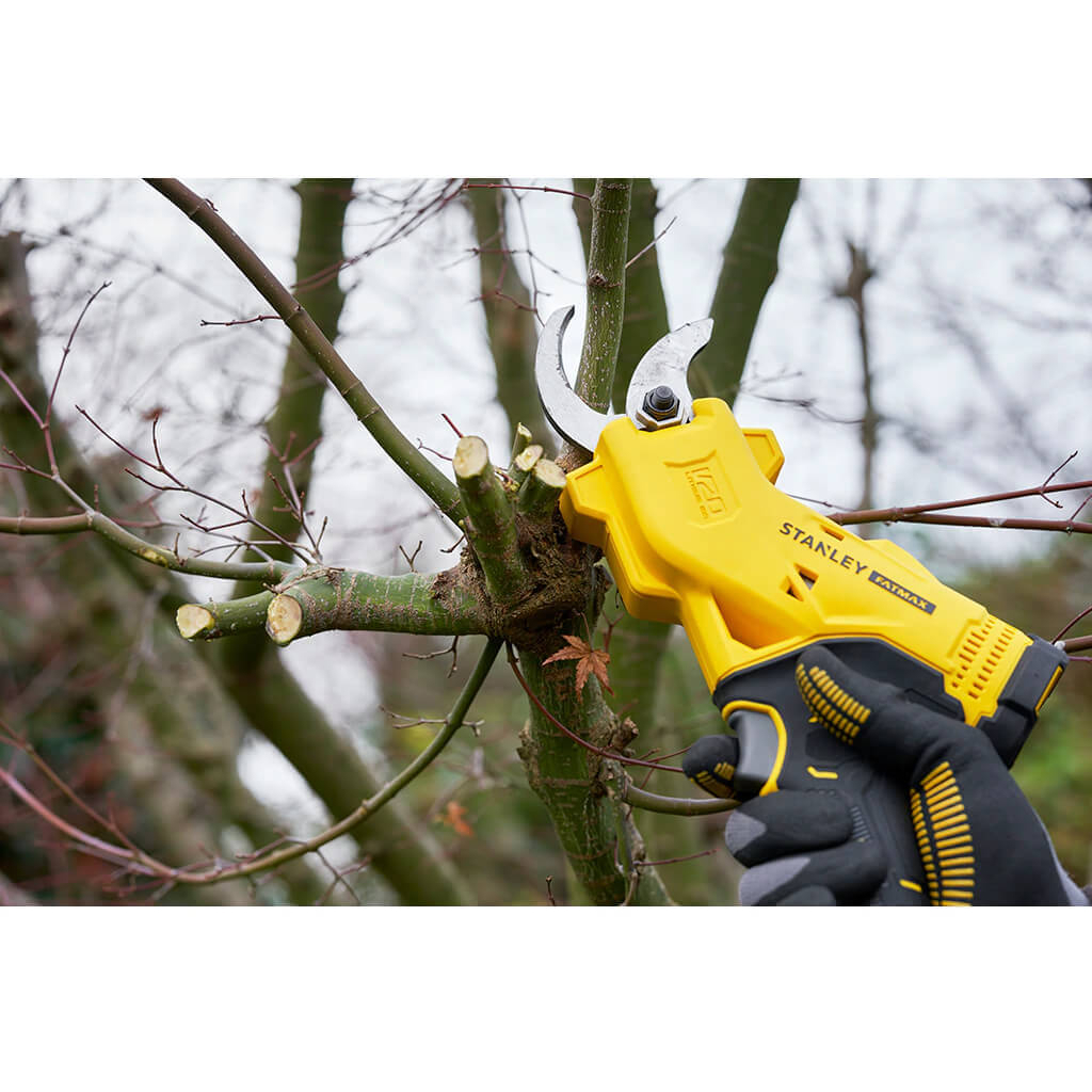 Секатор Stanley FATMAX акумуляторний, 18 В, Li-Ion 4Ah, до 32 мм, 4 кг (SFMCPP32M1) - зображення 7