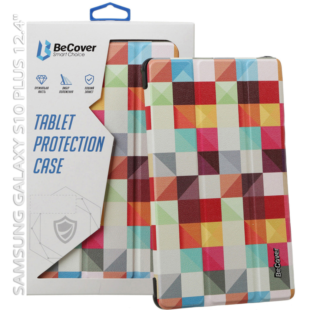 Чохол до планшета BeCover Smart Case Samsung Galaxy Tab S10 Plus (SM-X820/SM-X826) 12.4" Square (712247) - зображення 7