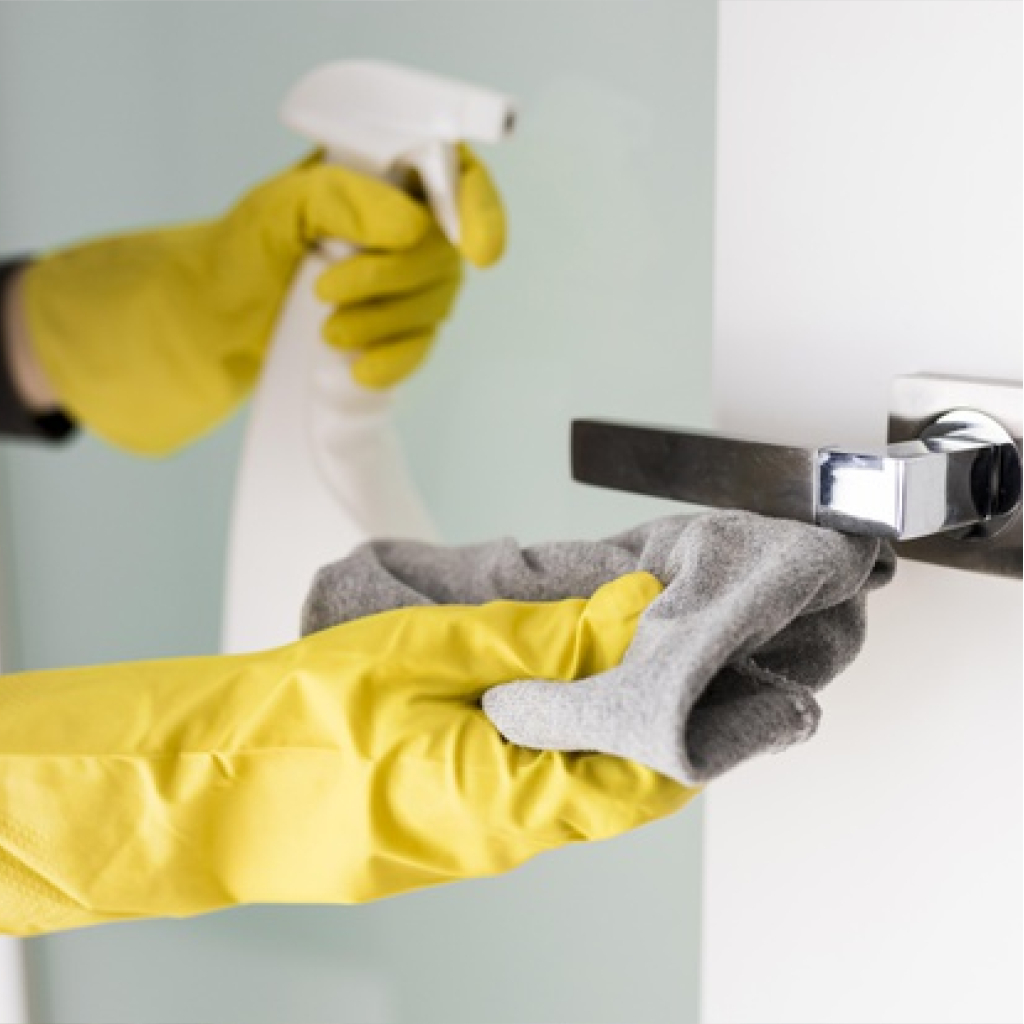 Рукавички господарські Chisto Strong Латексні 1 пара S (4820164153499) - зображення 2