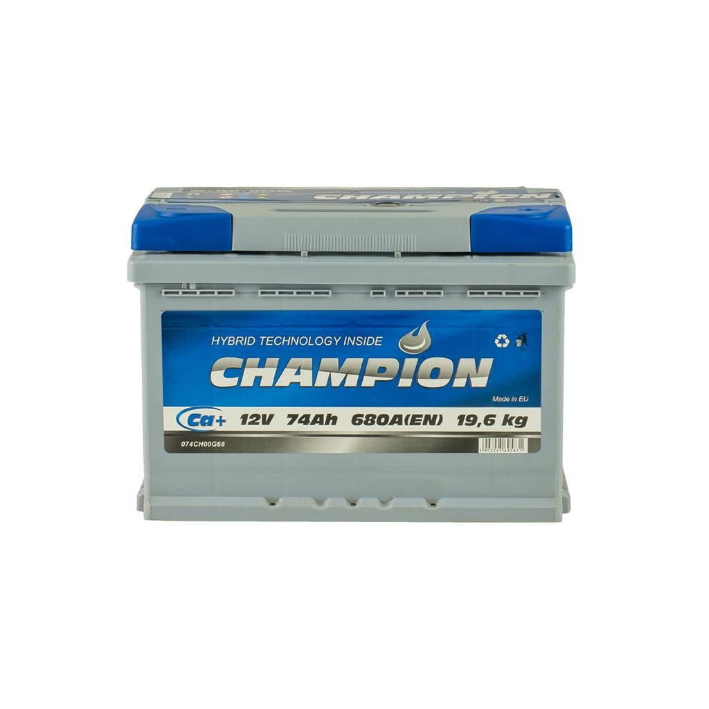 Акумулятор автомобільний Champion 74 Ah/12V Euro (CHG74-0) - зображення 2