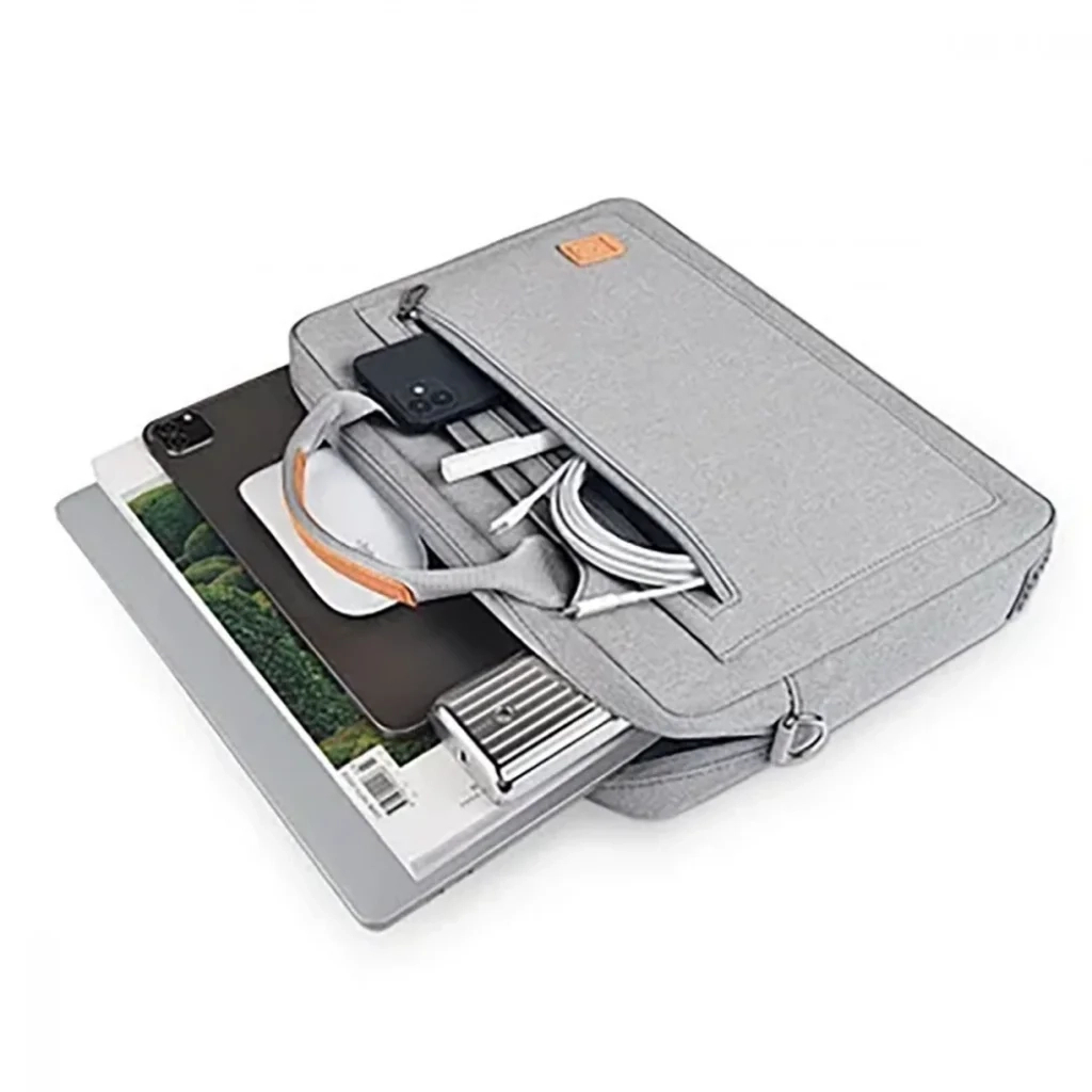 Сумка для ноутбука WIWU 15,6 MacBook Pioneer Handbag; gray (47420) - зображення 4