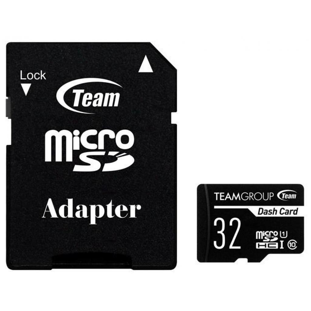 Карта пам'яті Team 32GB microSDHC class 10 UHS-I (TDUSDH32GUHS03) - зображення 1
