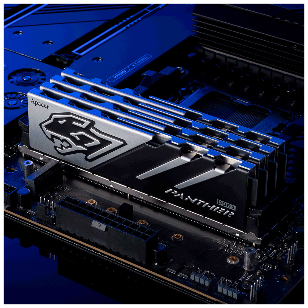Модуль пам'яті для комп'ютера DDR5 32GB (2x16GB) 5200 MHz Panther Apacer (AH5U32G52C5227BAA-2) - зображення 5