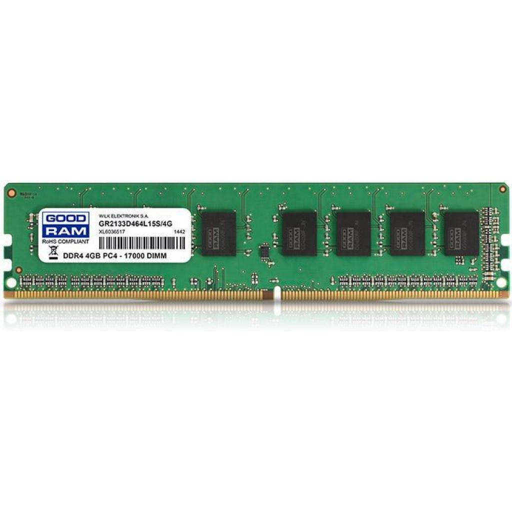 Модуль пам'яті для комп'ютера DDR4 16GB 2133 MHz Goodram (GR2133D464L15/16G) - зображення 1