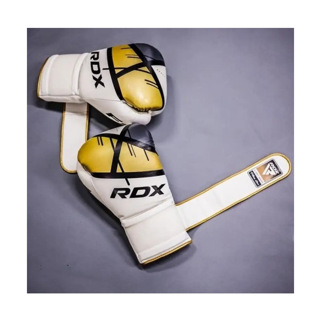 Боксерські рукавички RDX F7 Ego Golden 12 унцій (BGR-F7GL-12oz) - зображення 9