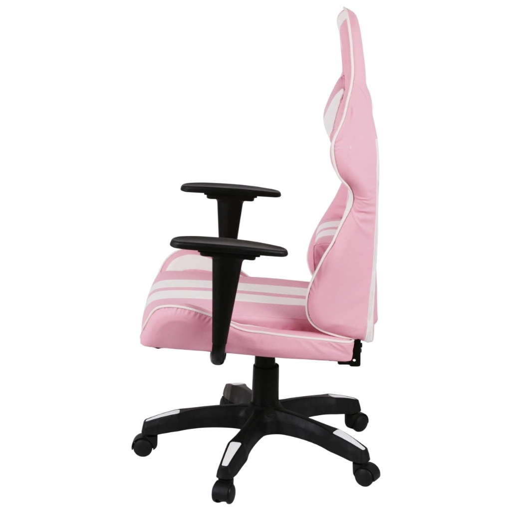 Крісло ігрове Аклас Стрік Light ANF Рожевий (PU-рожевий/білий) (00160345) - зображення 3