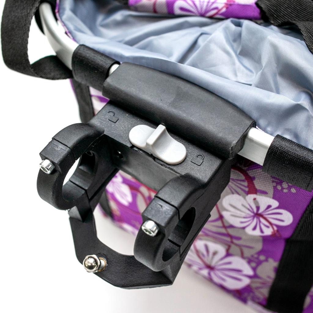 Велосумка на кермо Bravvos 30x25x25cm CK-082 Flower (BIB-034) - зображення 2