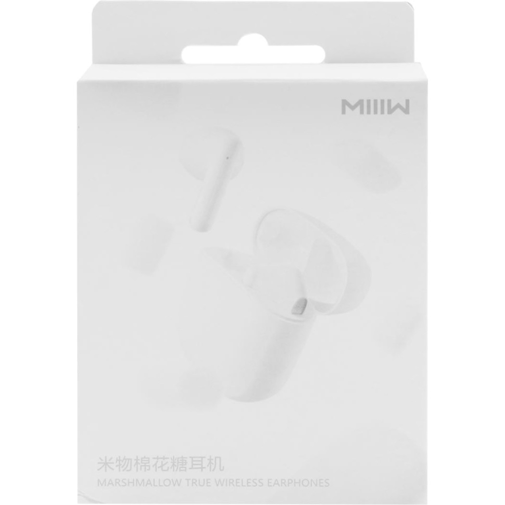 Навушники Xiaomi TWS MiiiW TWS Wireless Earbuds Marshmallow White (MWTW03) - зображення 3
