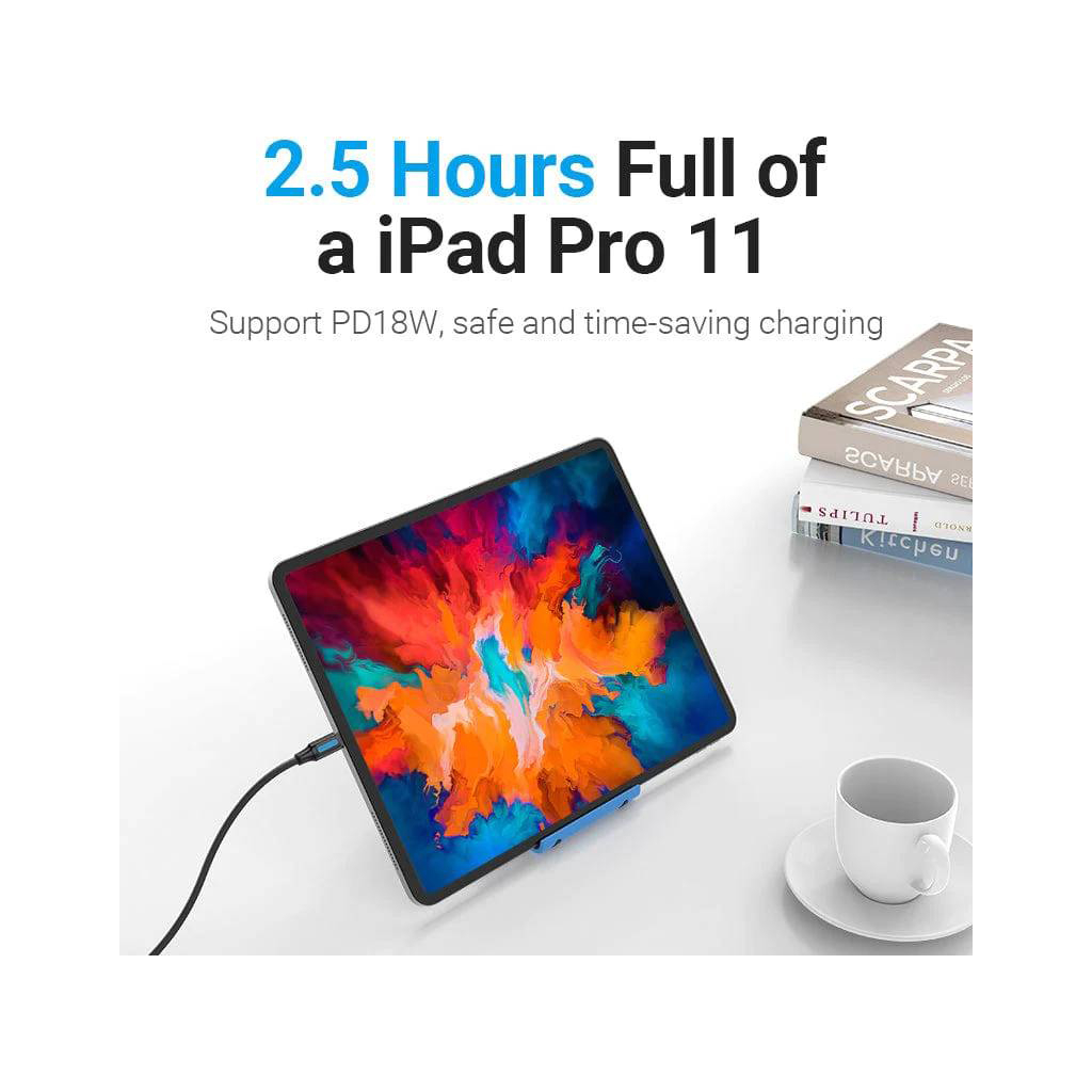 Дата кабель USB-C to USB-C 1.0m 2.0 100W VENTION (COTBF) - зображення 3