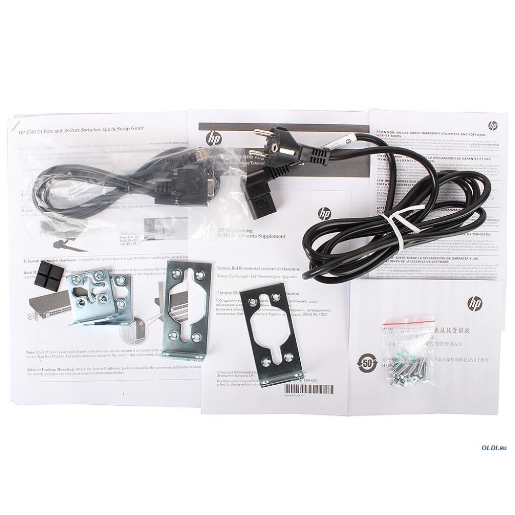 Комутатор мережевий HP 2530-24-PoE+ (J9779A) - зображення 6