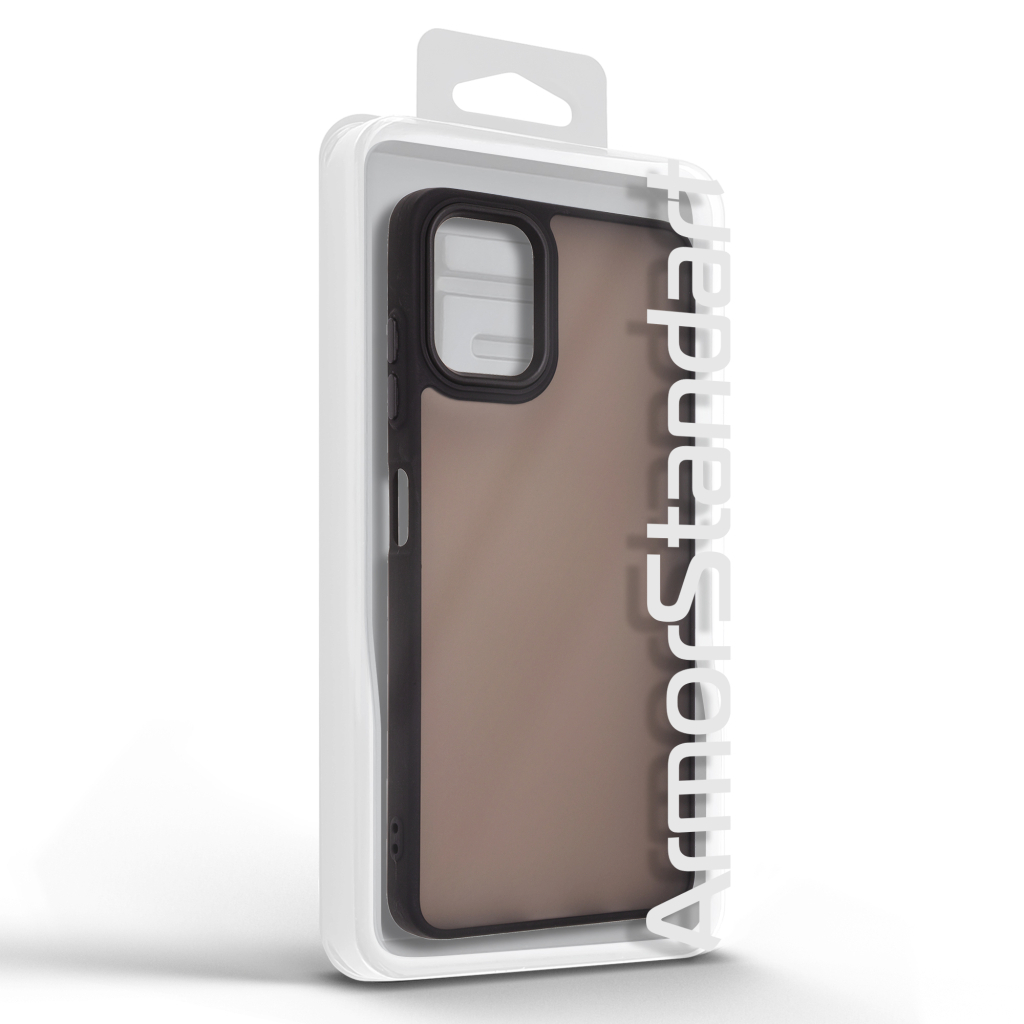 Чохол до мобільного телефона Armorstandart Frame Samsung A06 4G Black (ARM84795) - зображення 3