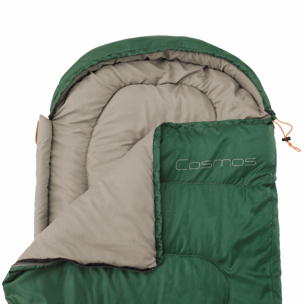 Спальний мішок Easy Camp Cosmos/+8°C Green (Right) (928326) - зображення 3