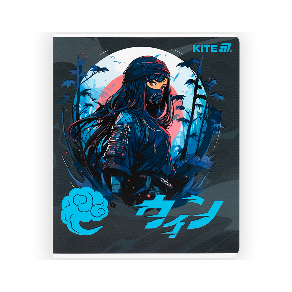 Зошит Kite Anime, 48 аркушів, клітинка (K25-259-1) - зображення 11