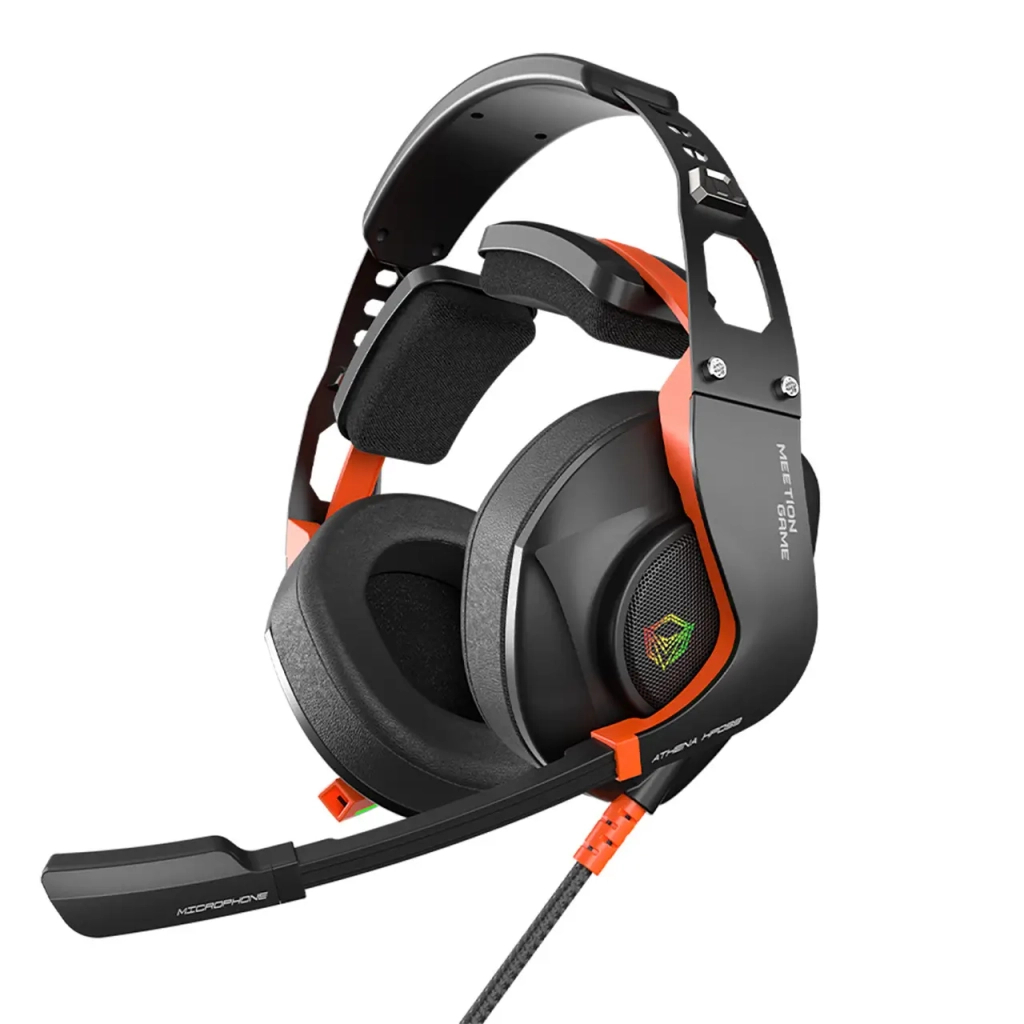 Навушники Meetion HP099 Black/Orange (MT-HP099-A) - зображення 1