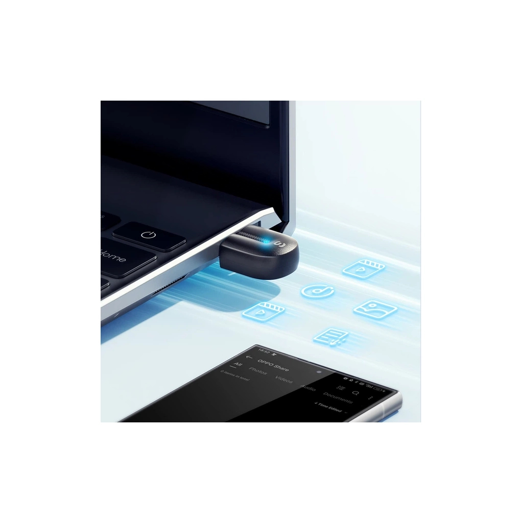 Bluetooth-адаптер Essager Beiheng USB Bluetooth 5.3 (EBT53-BH01-P) - зображення 8