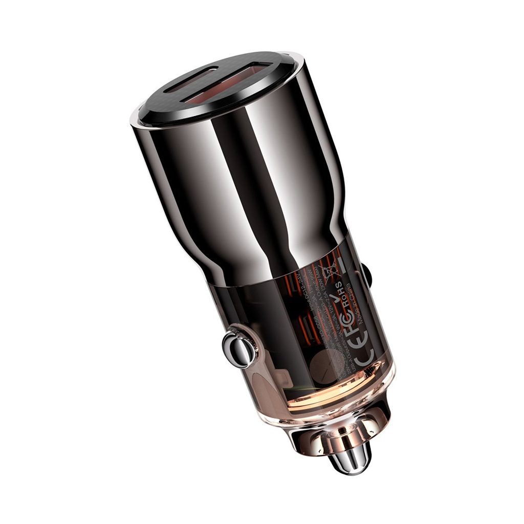 Зарядний пристрій XO CC58 USB-C PD65W + USB-A 30W Gray (CC58_Tarnish) - зображення 8