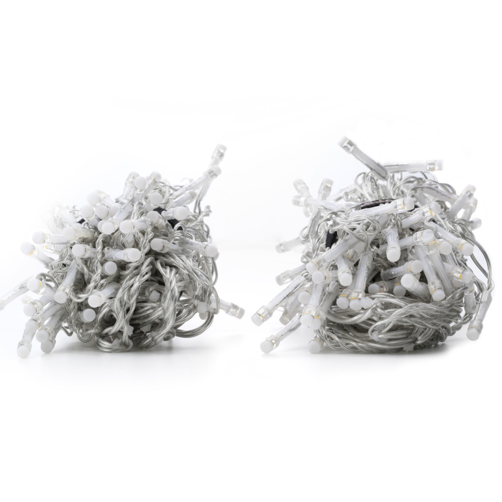 Гірлянда Twinkly Smart LED Curtain,Wall RGBW 210, BT+WiFi, Gen II, IP44 кабел (TWW210SPP-TEU) - зображення 3