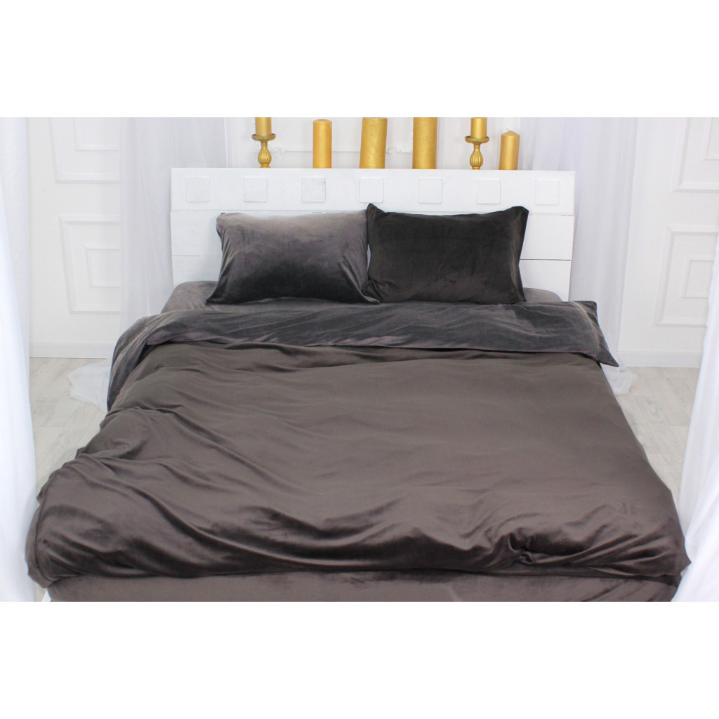 Постільна білизна MirSon Велюр Winter Frost 28-0005 + 28-0003 Anemone Velvet 160х220 (2200004009018) - зображення 1