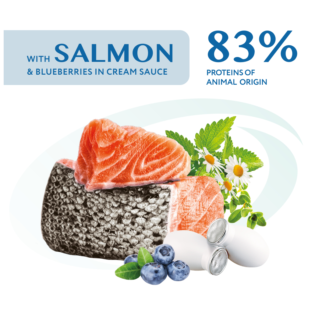 Вологий корм для собак Optimeal з лососем та лохиною в соусі 100 г (4820215369725) - зображення 3