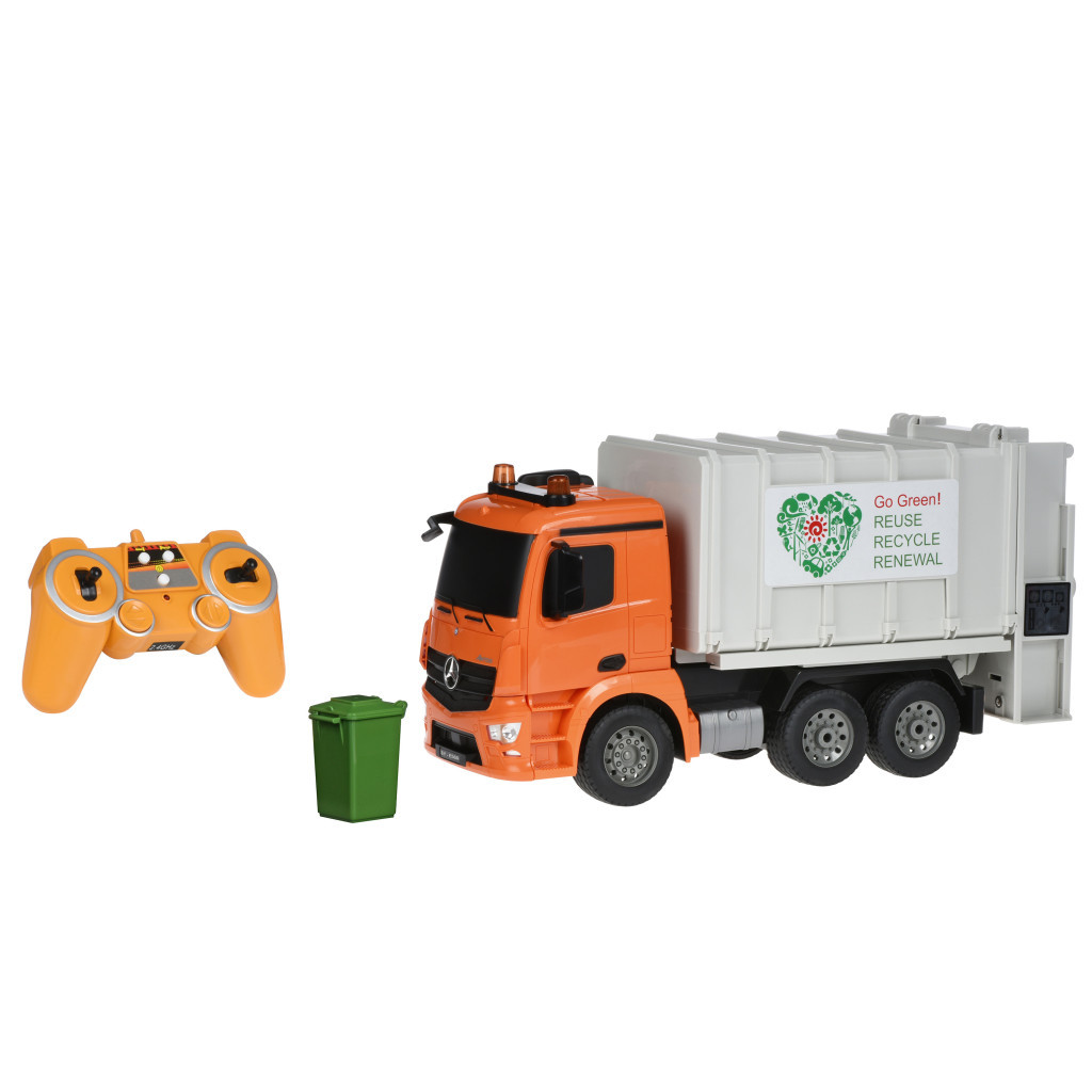 Радіокерована іграшка Same Toy Сміттєвоз Mercedes-Benz 1:20 (E560-003) - зображення 1