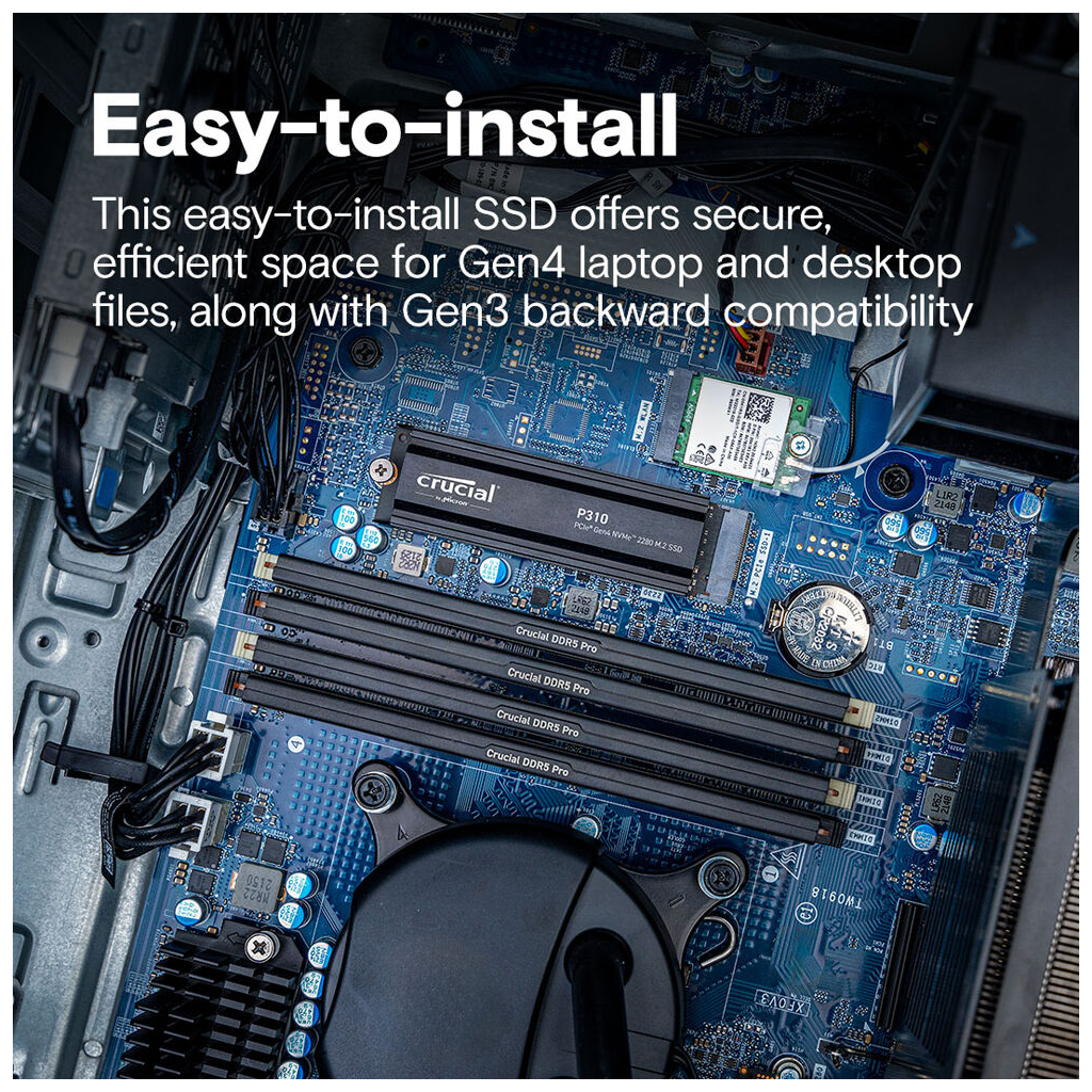 Накопичувач SSD M.2 2280 1TB P310 with heatsink Micron (CT1000P310SSD5) - зображення 5