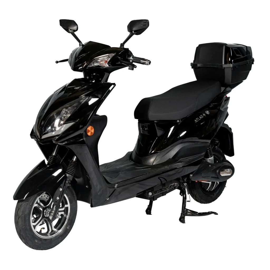 Електроскутер Atlas Pegas Lithium Black (3005) - зображення 1