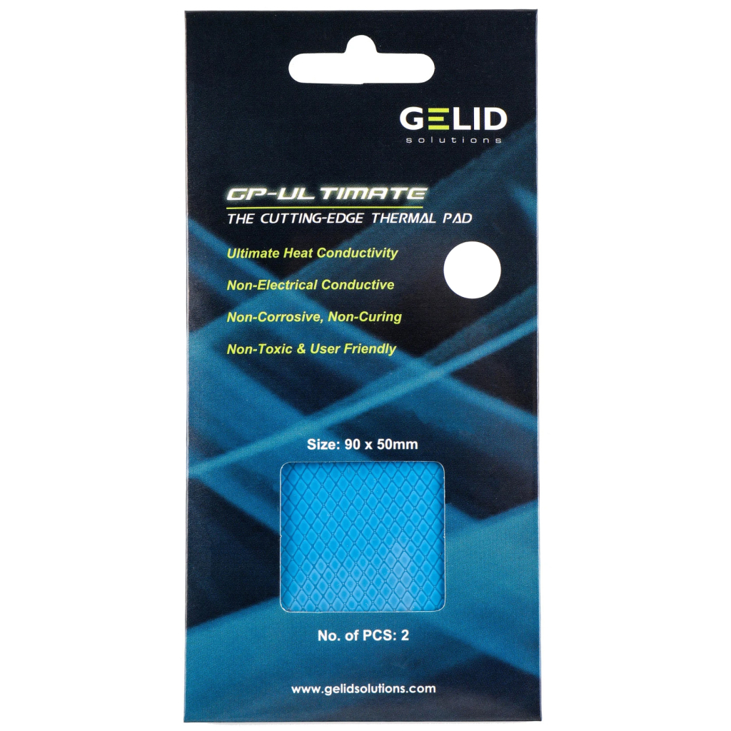 Термопрокладка Gelid Solutions GP-Ultimate Thermal Pad 90x50x2 mm, 2 шт (TP-VP04-D) - зображення 2