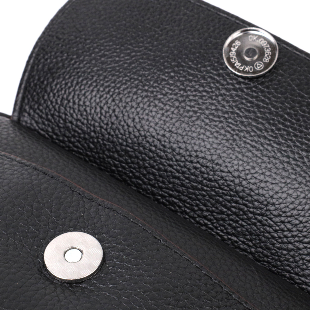 Сумка Vintage Шкіряна маленька Чорна (22324) - зображення 6
