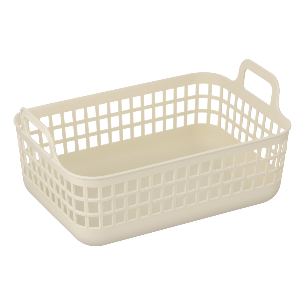 Кошик для зберігання Ardesto 33x22x16.3 см Бежевий 7 л (ARHC2507BG) - изображение 3