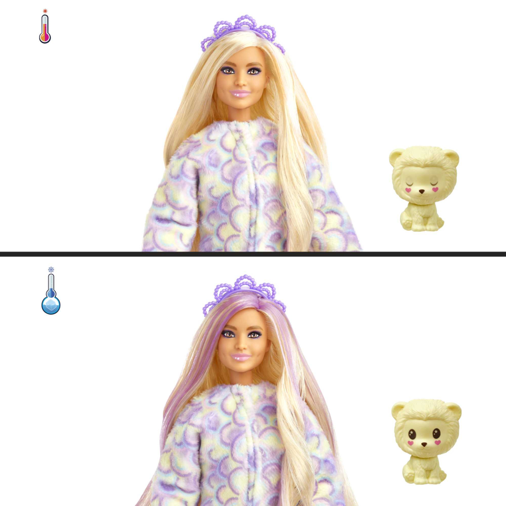 Лялька Barbie Cutie Reveal М'які та пухнасті Левеня (HKR06) - изображение 4